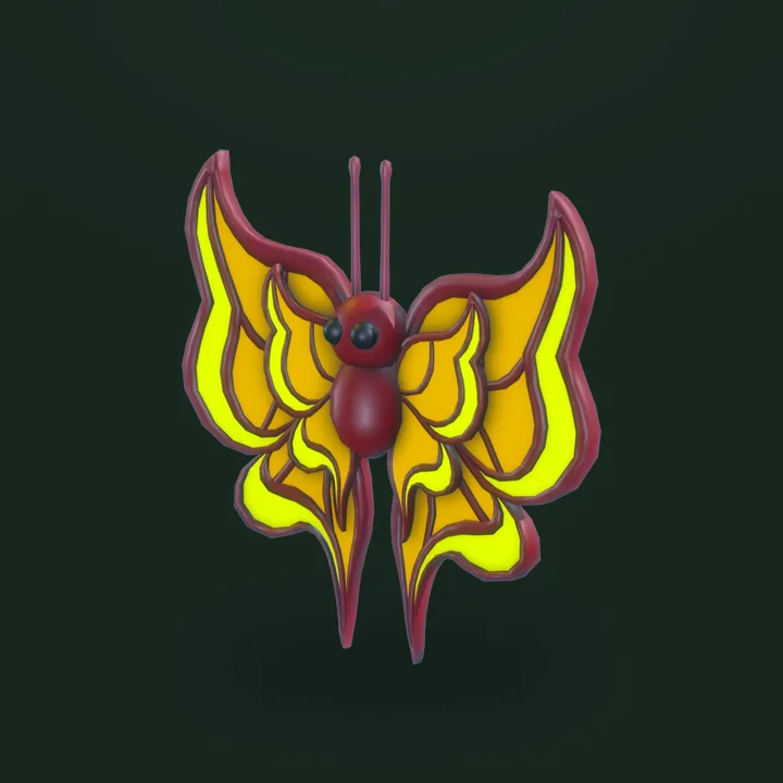 Amber Butterfly - Adopt Me