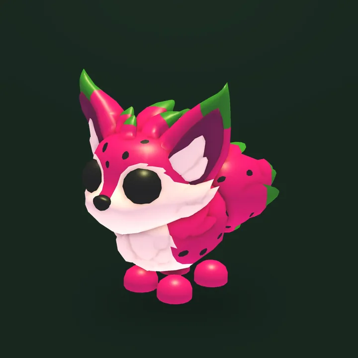 Dragonfruit Fox - Adopt Me