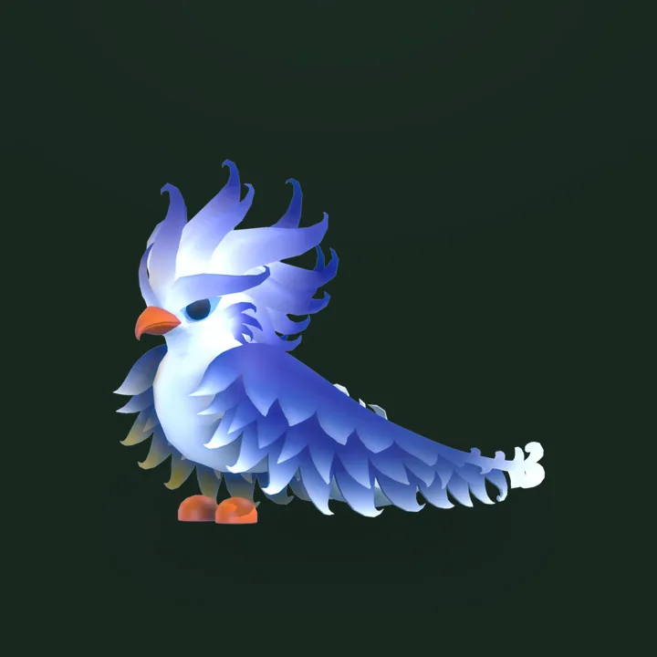 Frost Phoenix - Adopt Me