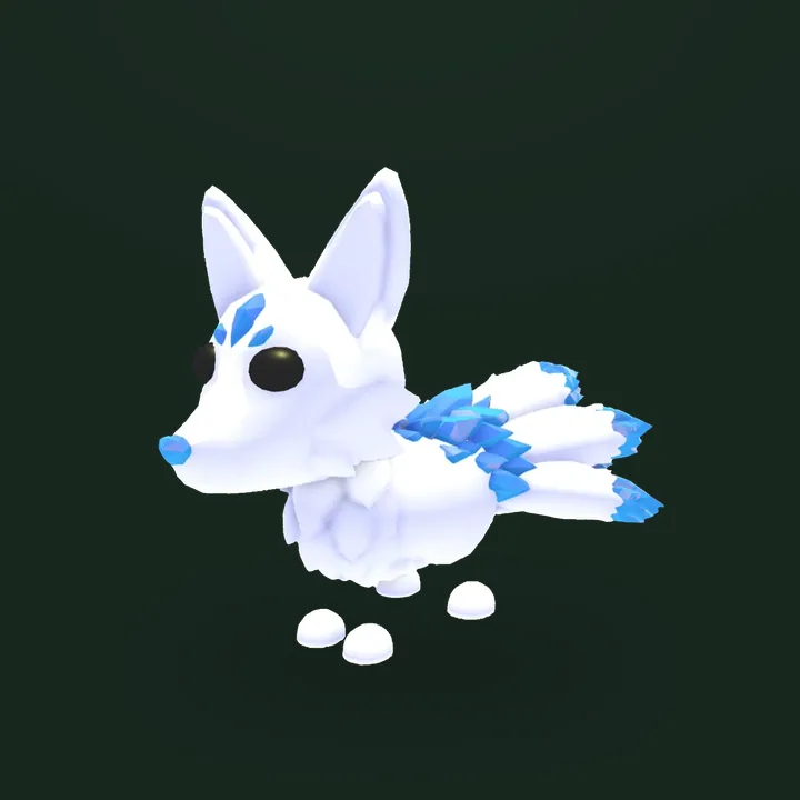 Glacier Kitsune - Adopt Me
