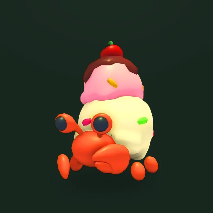 Ice Cream Hermit Crab - Adopt Me