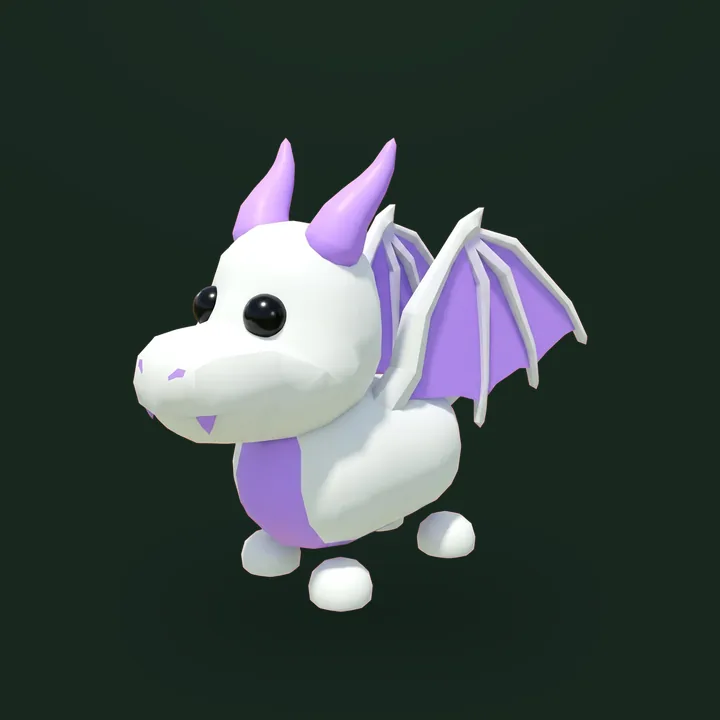 Lavender Dragon - Adopt Me