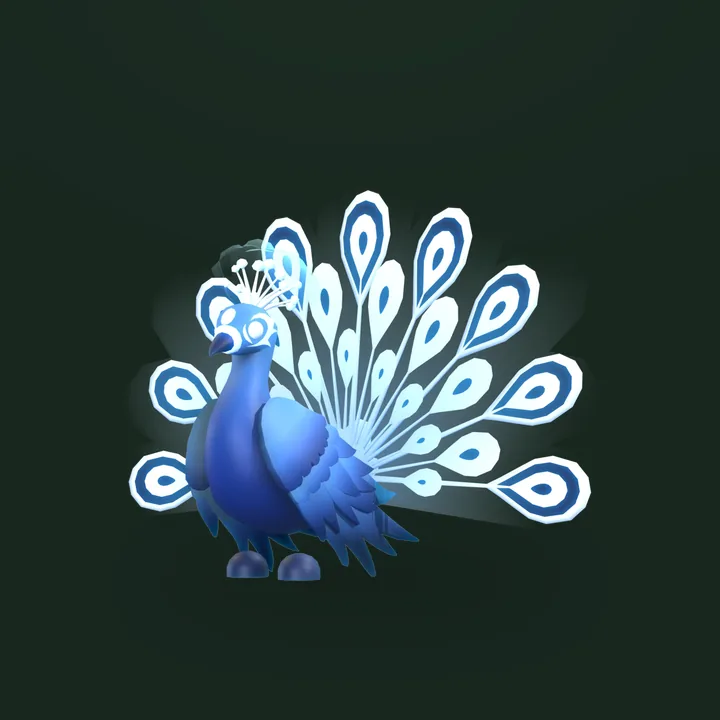 Moonbeam Peacock - Adopt Me