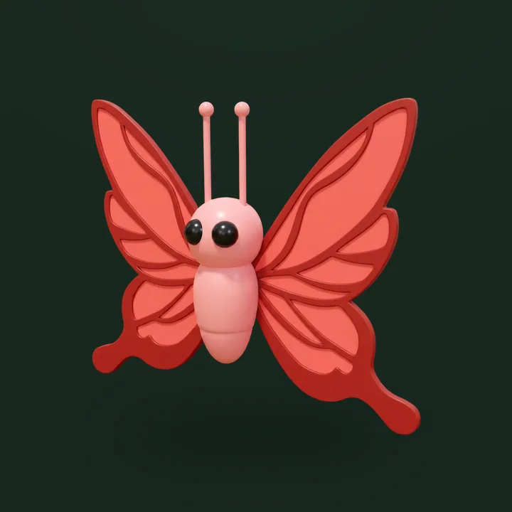 Scarlet Butterfly - Adopt Me