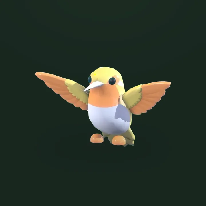 Golden Hummingbird - Adopt Me