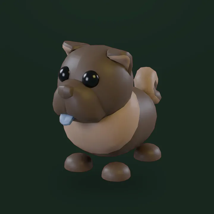 Chocolate Chow-Chow - Adopt Me