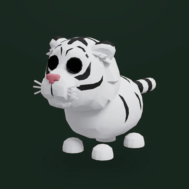 Lunar White Tiger - Adopt Me