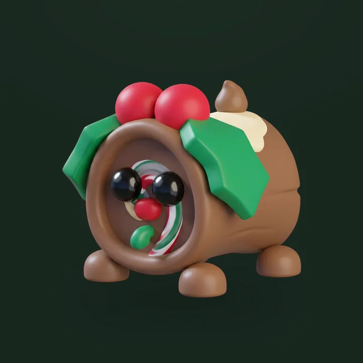 Yule Log Dog - Adopt Me