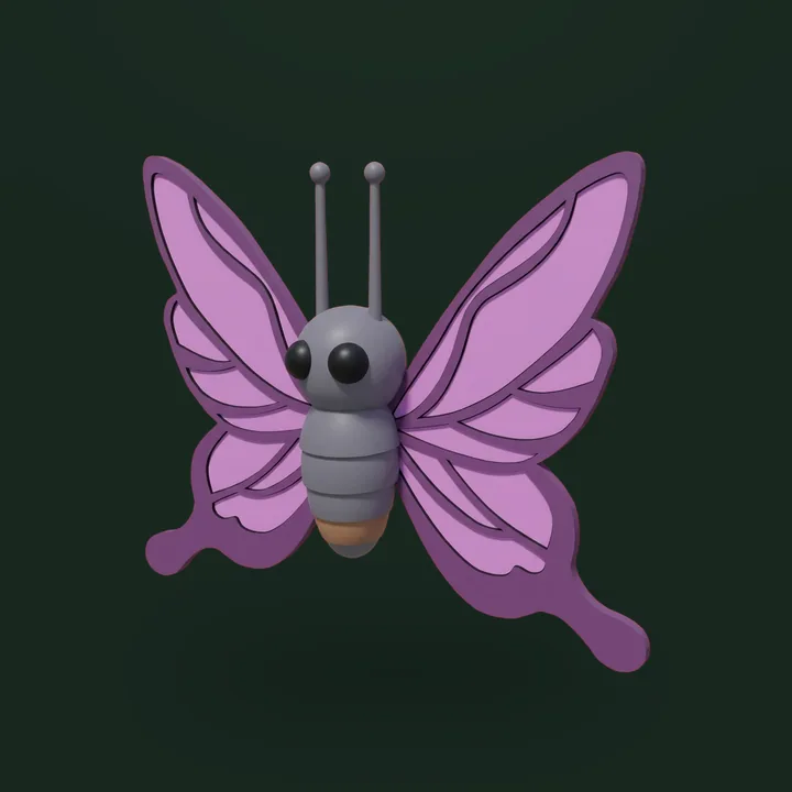 Purple Butterfly - Adopt Me
