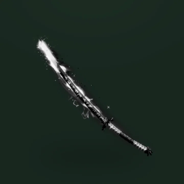 Black Ninja Katana - Blade Ball