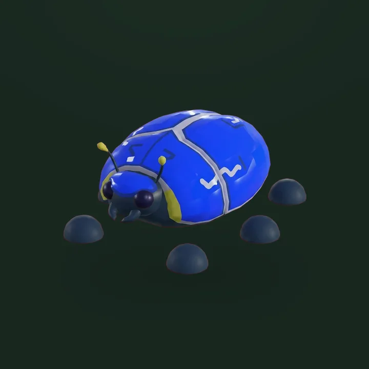 Giant Blue Scarab - Adopt Me