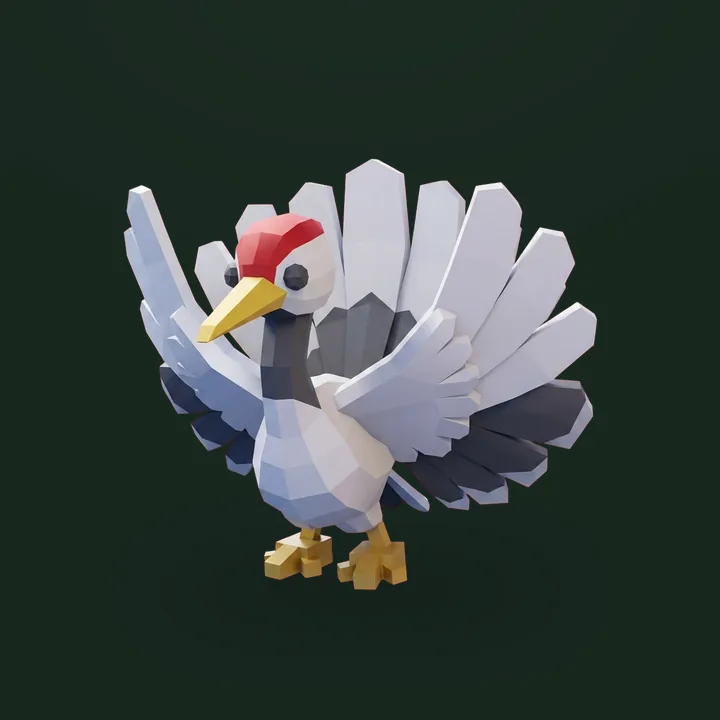 Red Crowned Crane - Adopt Me