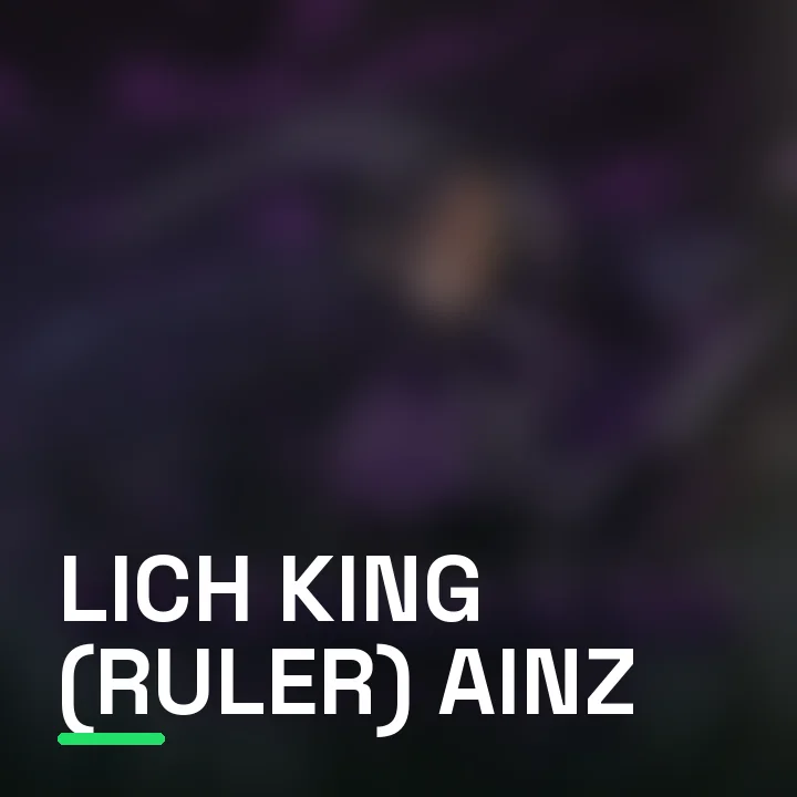 Lich King (Ruler) Ainz - Anime Vanguards