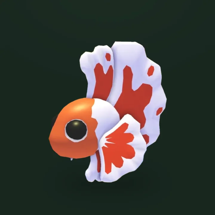 Orange Betta Fish - Adopt Me