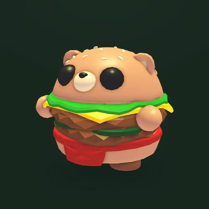 Burger Bear - Adopt Me