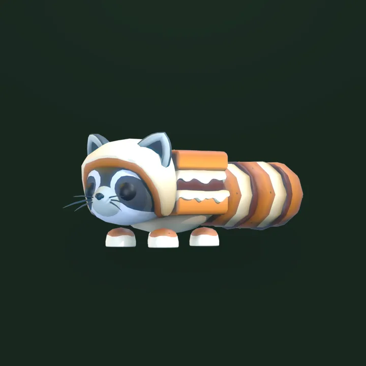 S'mores Raccoon - Adopt Me